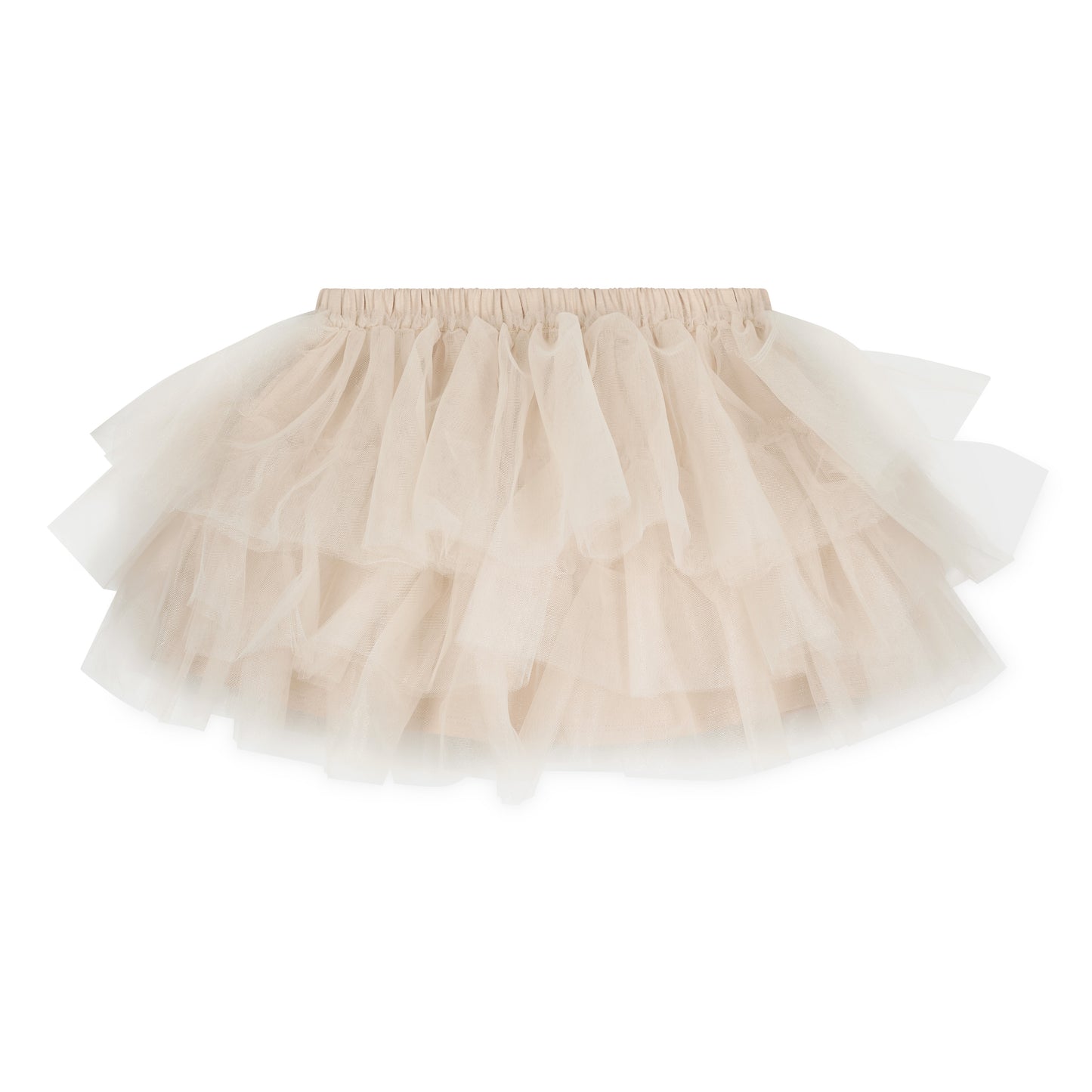 A Dee Blair Beige Tulle Skirt Set