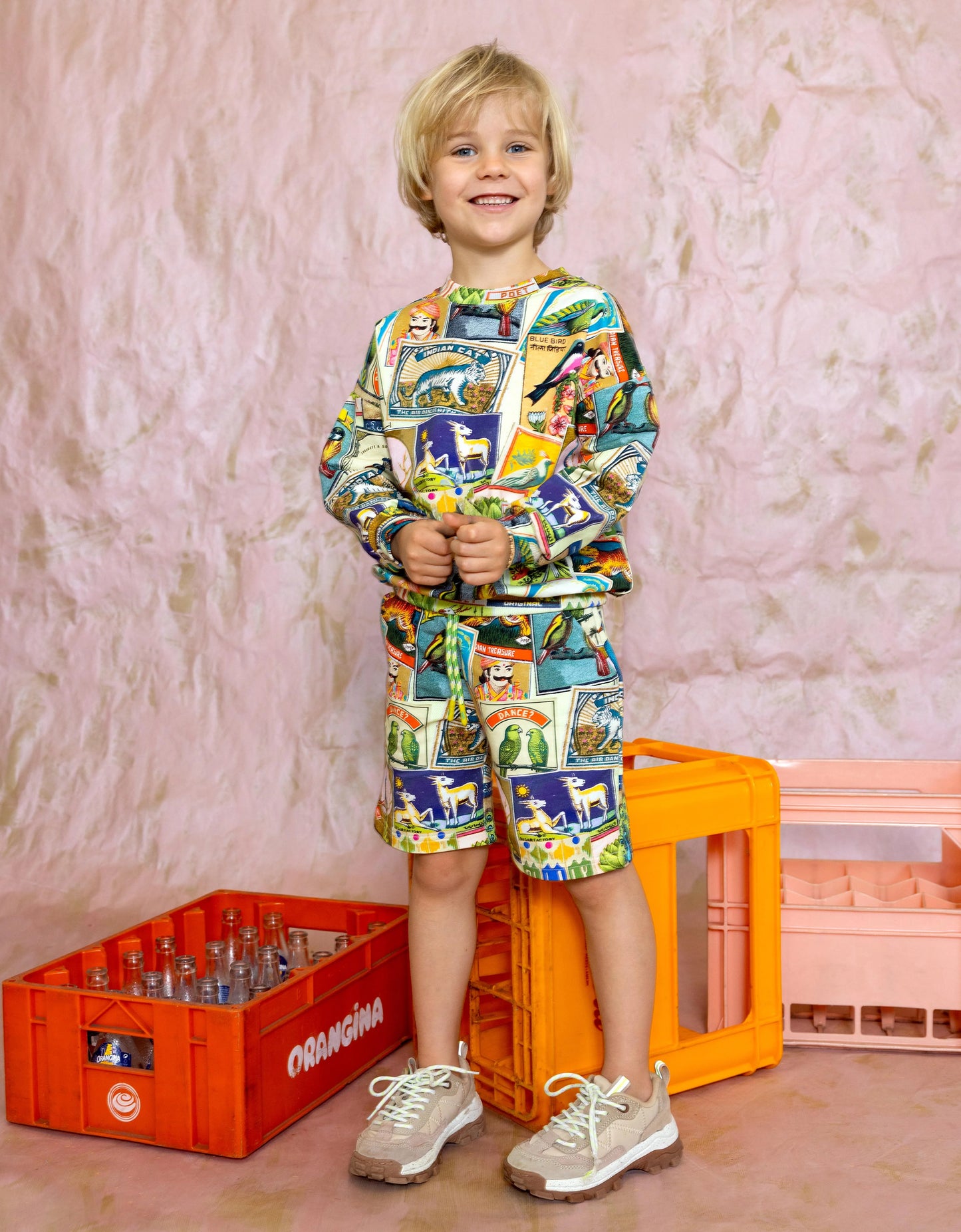 Oilily Harvest & Prins Boys Short Set