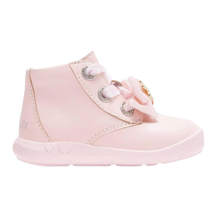 Lelli Kelly Milli Mix Pink Soft Leather Ankle Boots