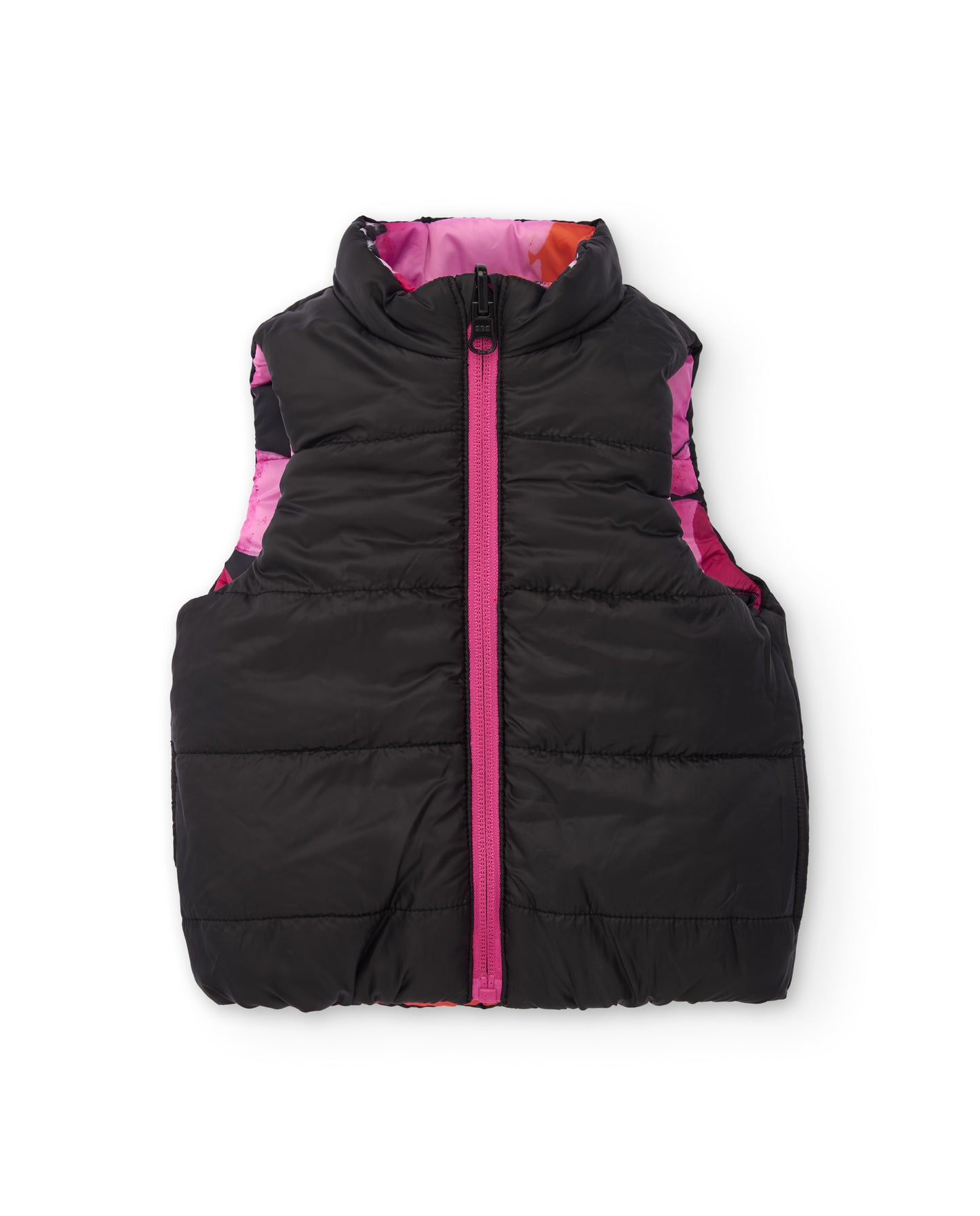 Tuc Tuc Pink Flower Reversible Gilet