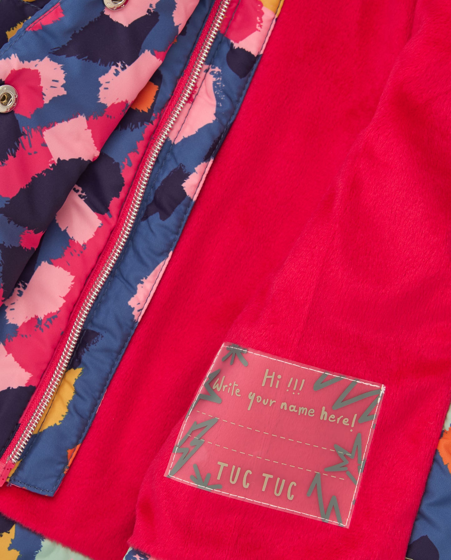 Tuc Tuc Navy Floral Coat