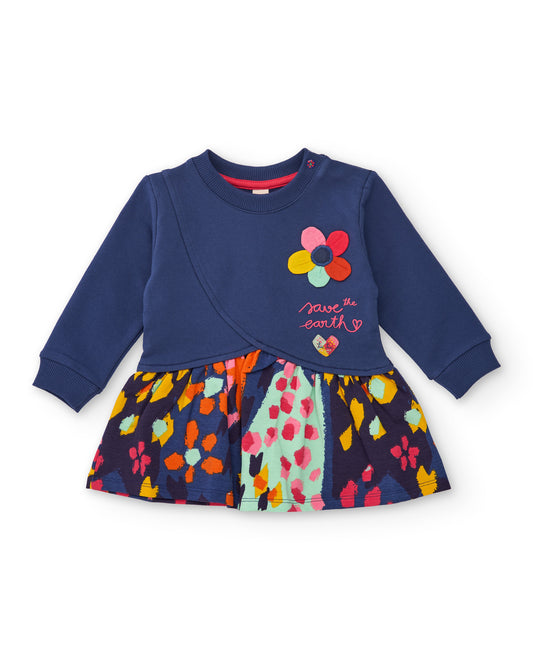 Tuc Tuc Navy Floral Dress