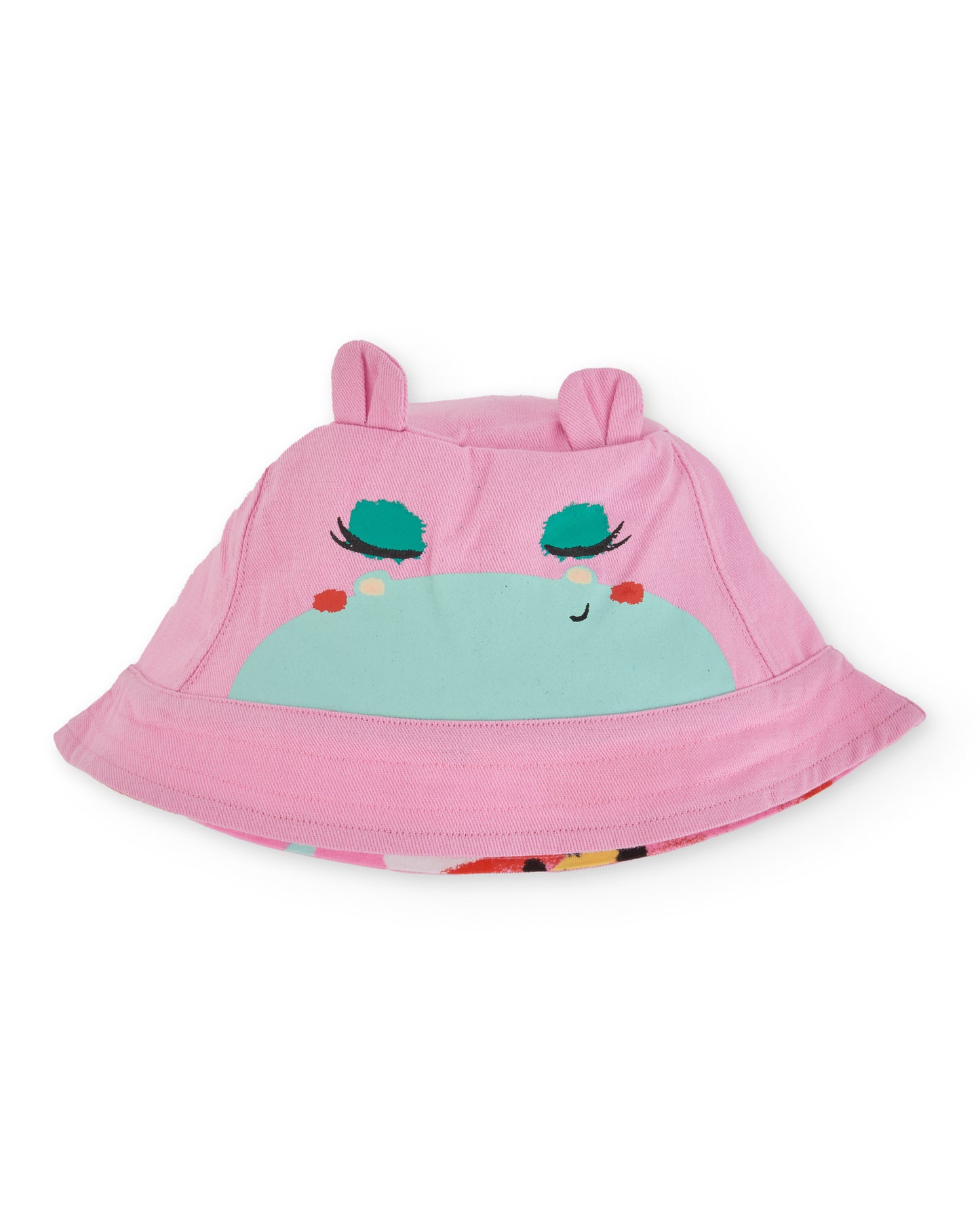 Tuc Tuc Pink Floral Reversible Bucket Hat