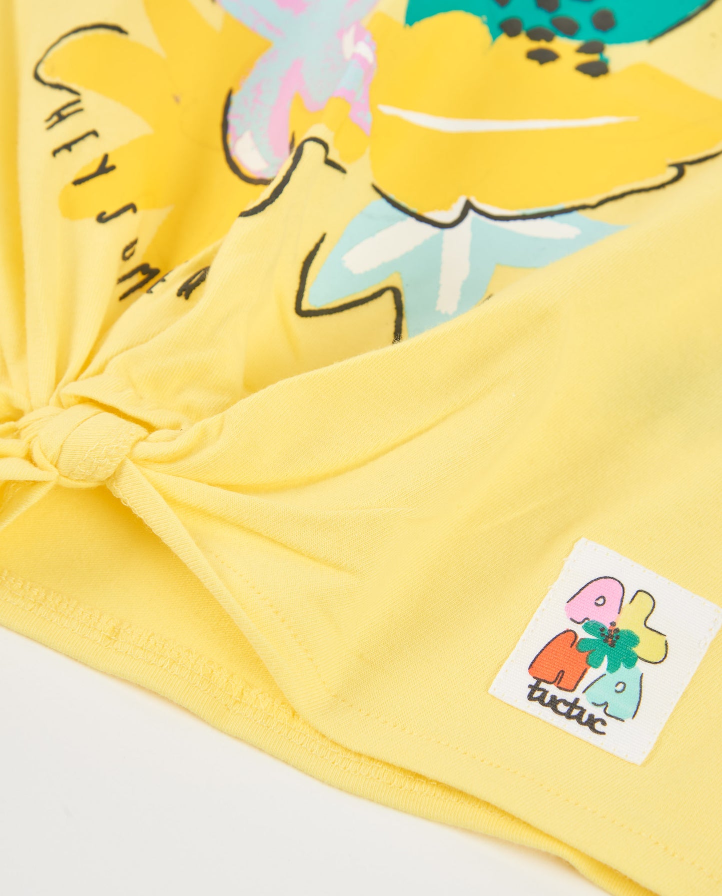 Tuc Tuc Floral Lemon Short Set