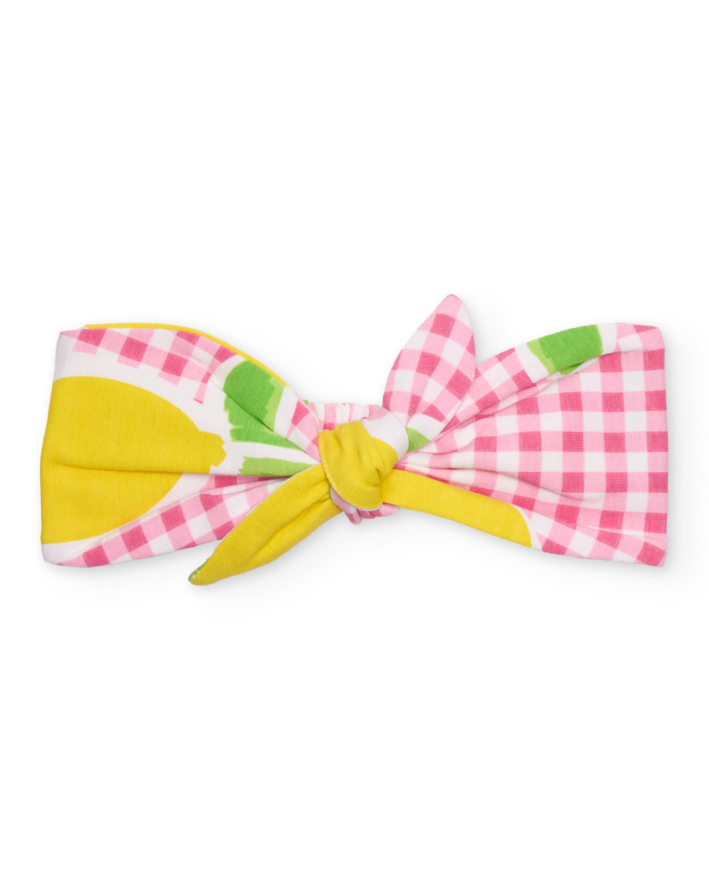 Tuc Tuc Lemon Check Headband