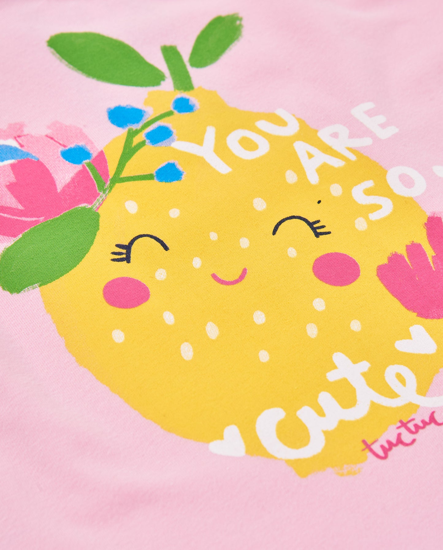 Tuc Tuc Pink Lemon 3/4 Legging Set