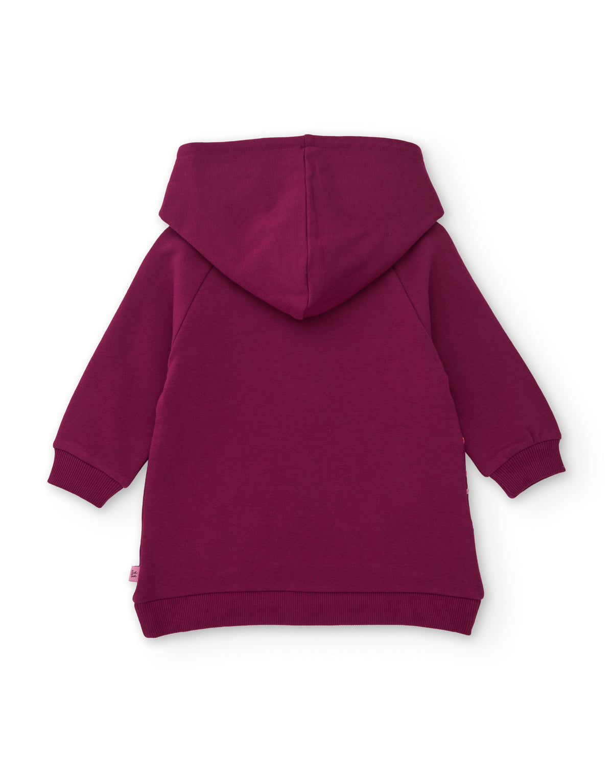 Tuc Tuc Burgundy Floral Hooded Dress