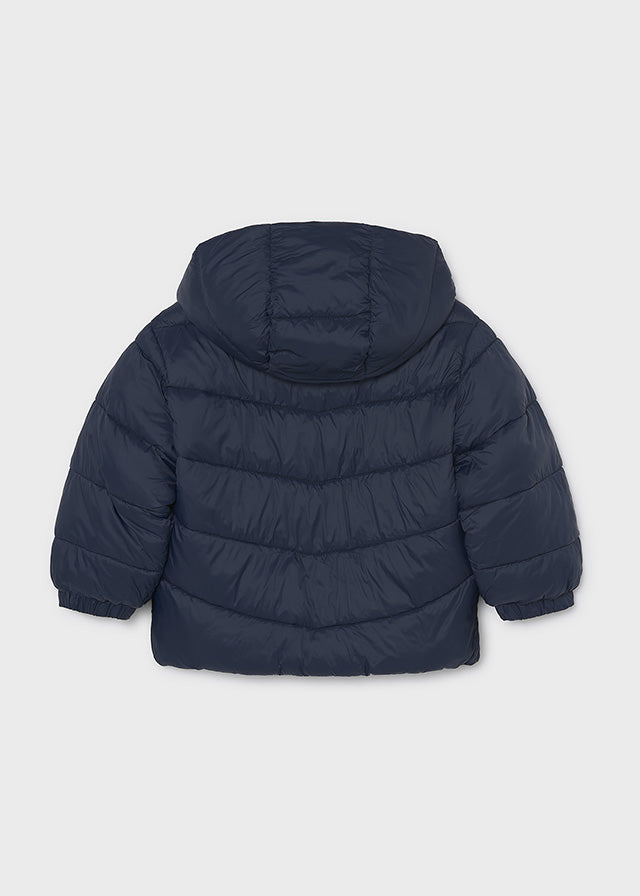 Mayoral Navy Basic Padded Coat