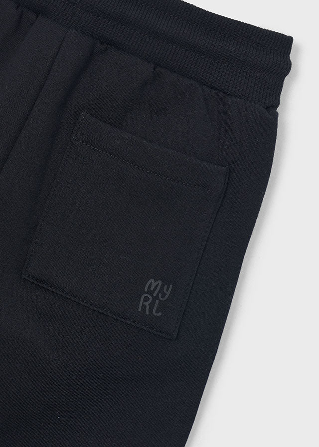 Mayoral Stone & Black Logo Tracksuit