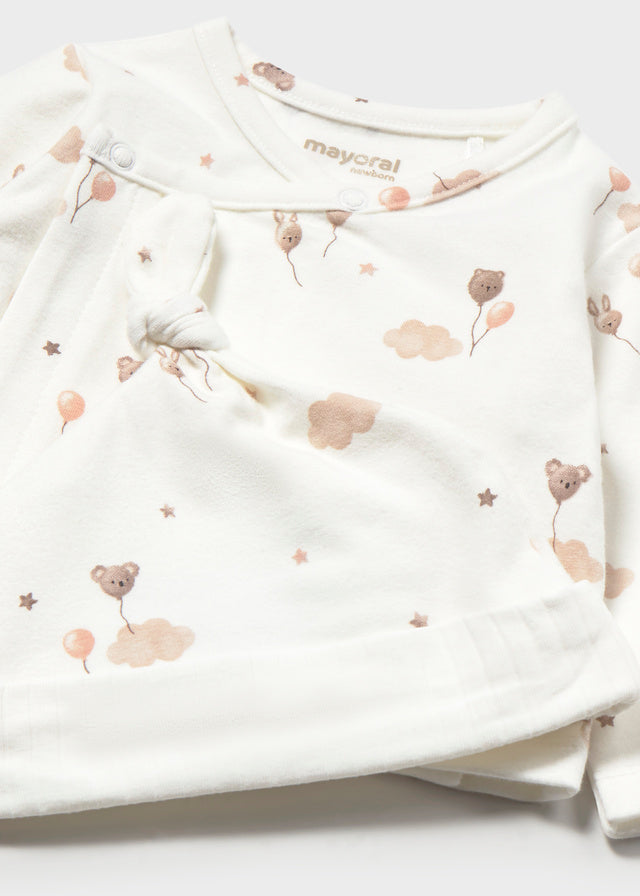 Mayoral Newborn Neutral Teddy 3pc Gift Set 2517