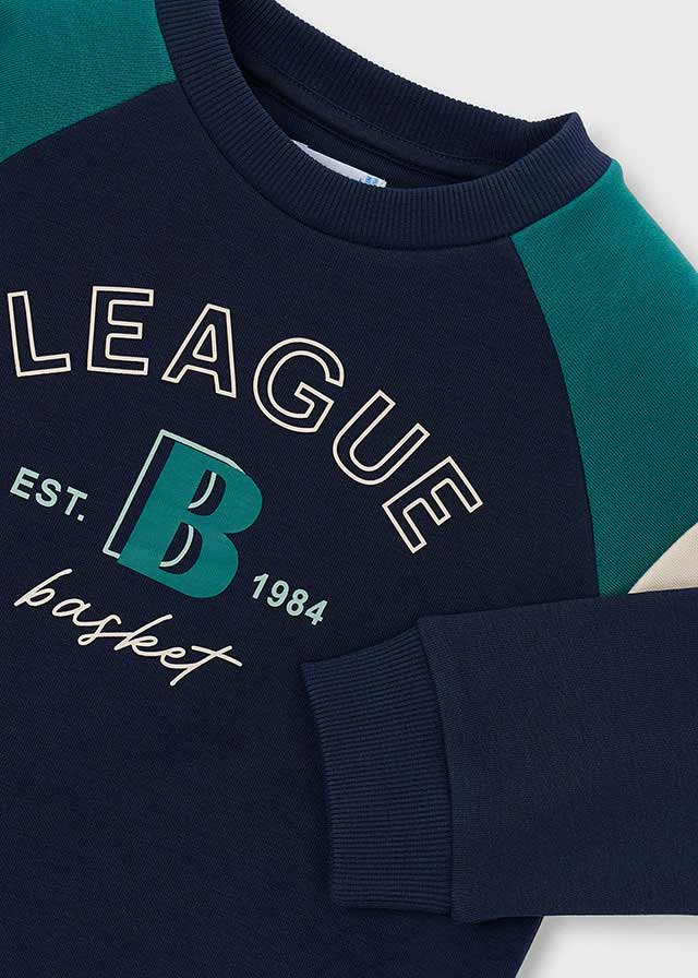 Mayoral Navy & Green League Tracksuit