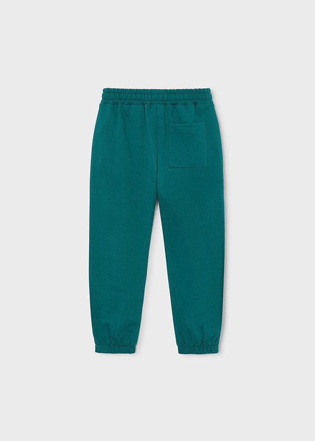 Mayoral Navy & Green 4pc Zip Tracksuit