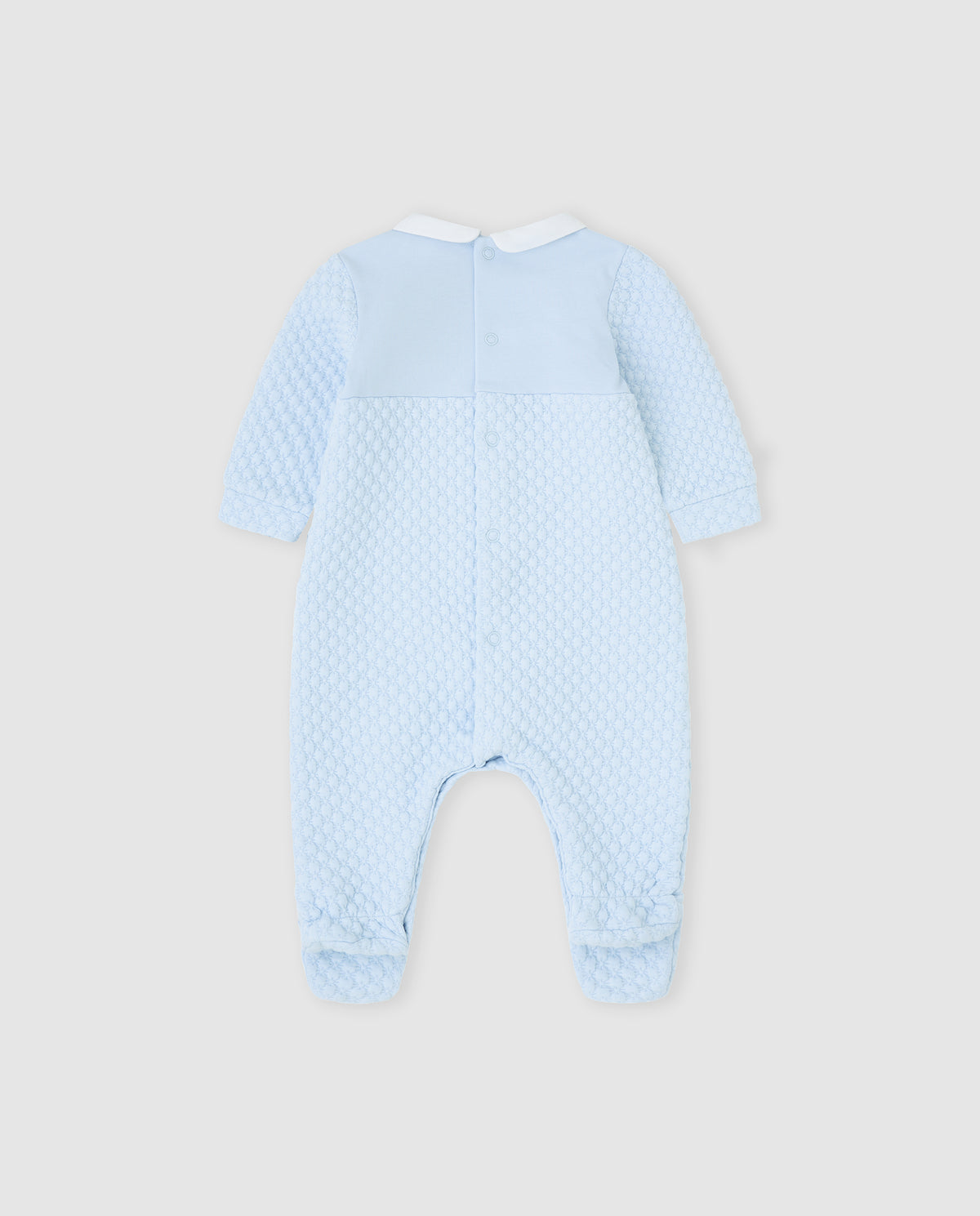 Tutto Piccolo Blue Quilted Baby Grow Boxset 2403