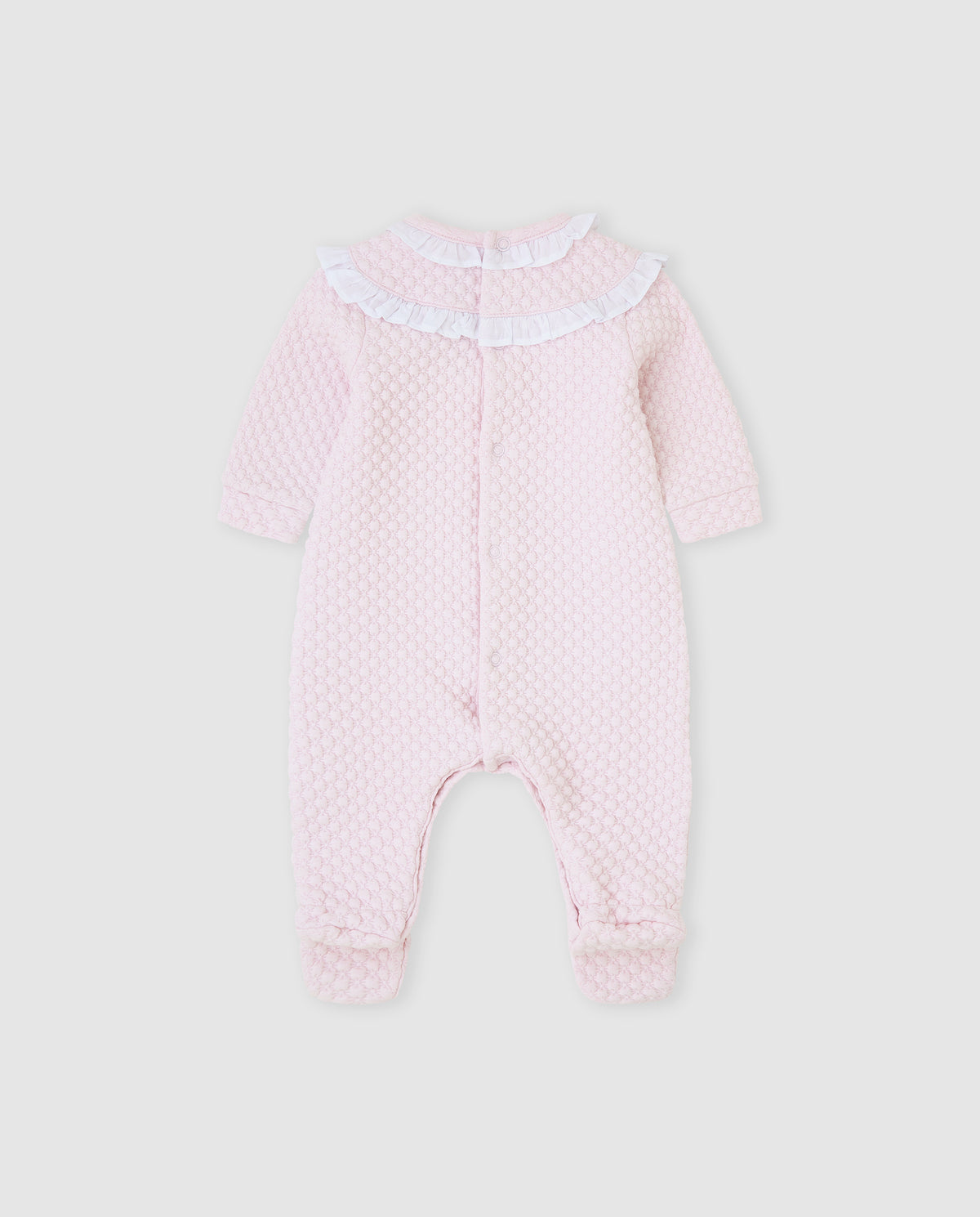 Tutto Piccolo Pink Quilted Bow Baby Grow Boxset 2416