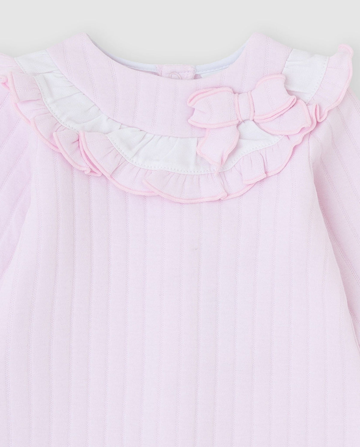 Tutto Piccolo Pink Frill Bow Baby Grow Boxset 2417