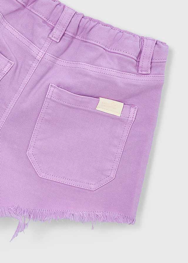 Mayoral Lilac Headband Denim Short Set
