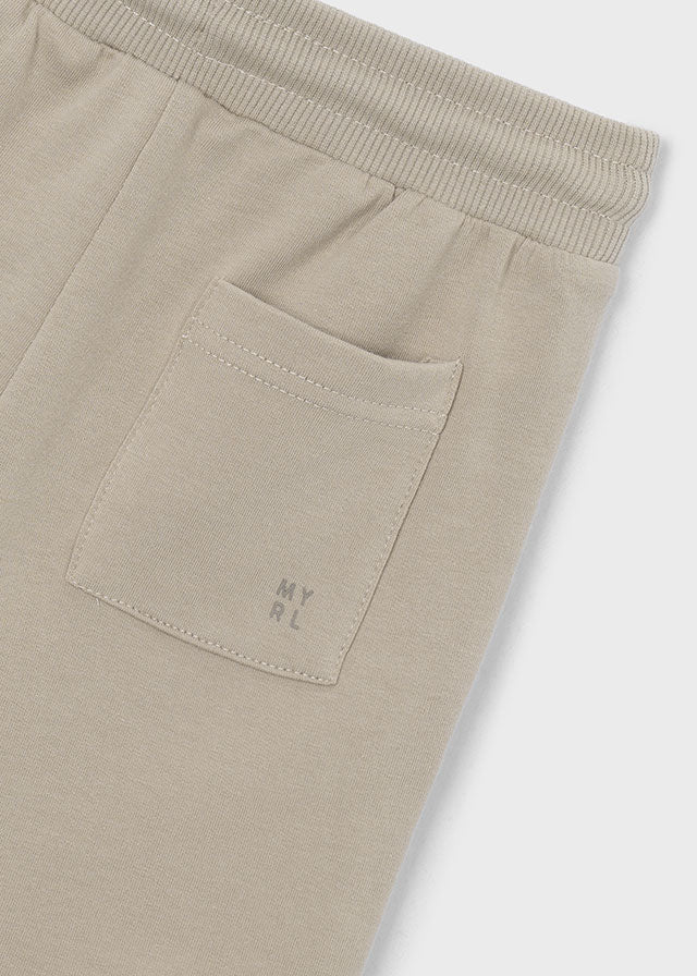 Mayoral Green & Beige Logo Short Set