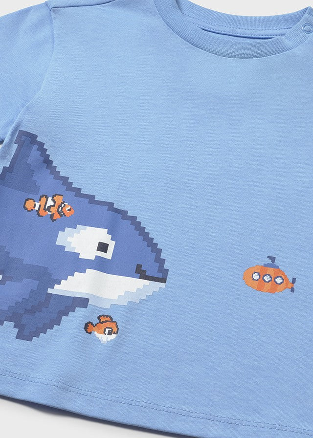 Mayoral Baby Boy Fish Swim Short Set