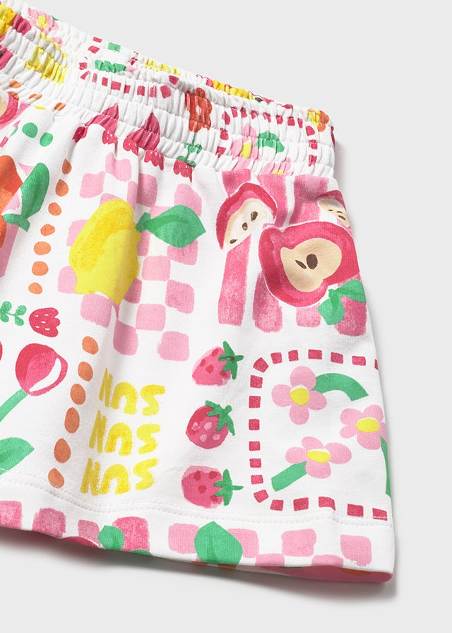 Mayoral Baby Girl Fruit Short Set
