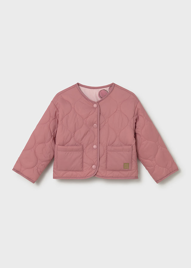 Mayoral Baby Girl Reversible Cherry Jacket