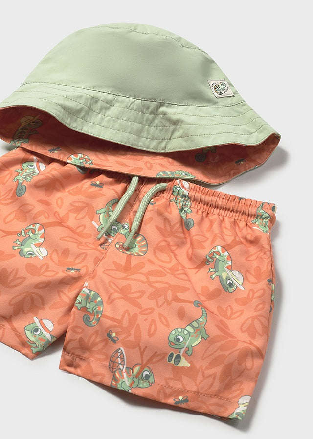 Mayoral Baby Boy Chameleon Swim Short Set