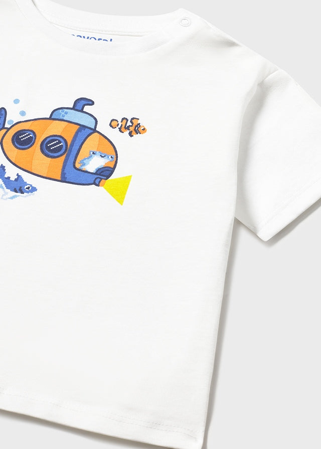 Mayoral Baby Boy Blue Hat & Short Set