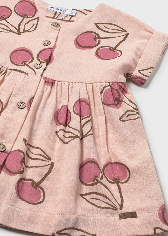 Mayoral Baby Girl Cherry Dress