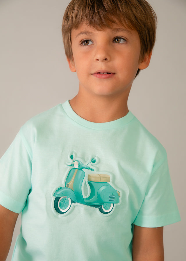 Mayoral Mint Vespa Short Set