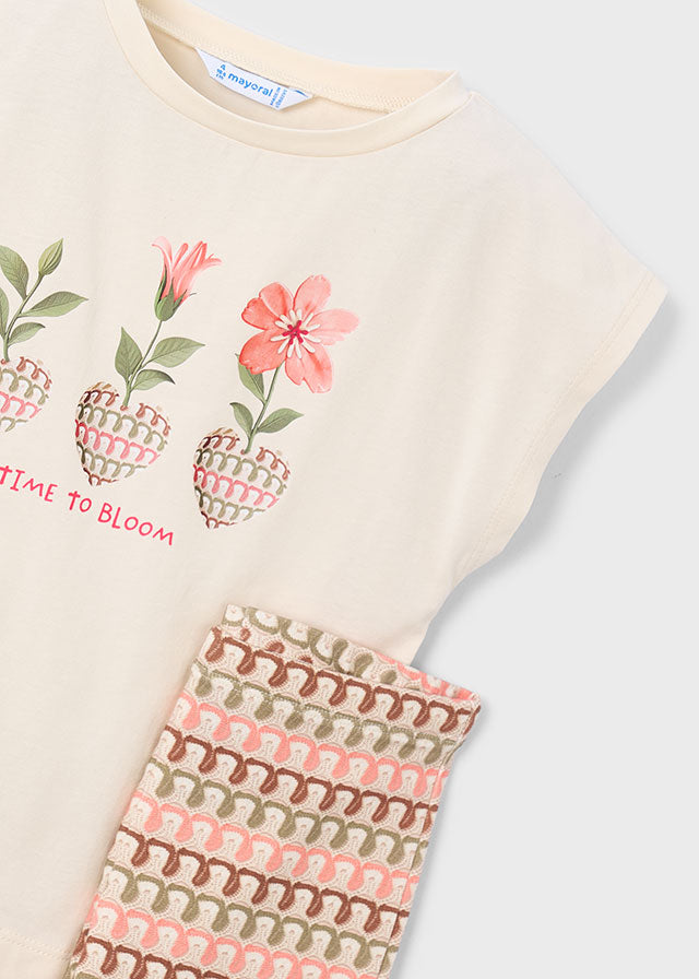 Mayoral Neutral Bloom Flare Set