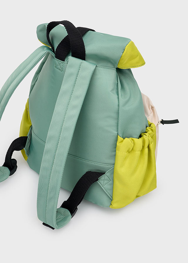 Mayoral Green & Lime Backpack