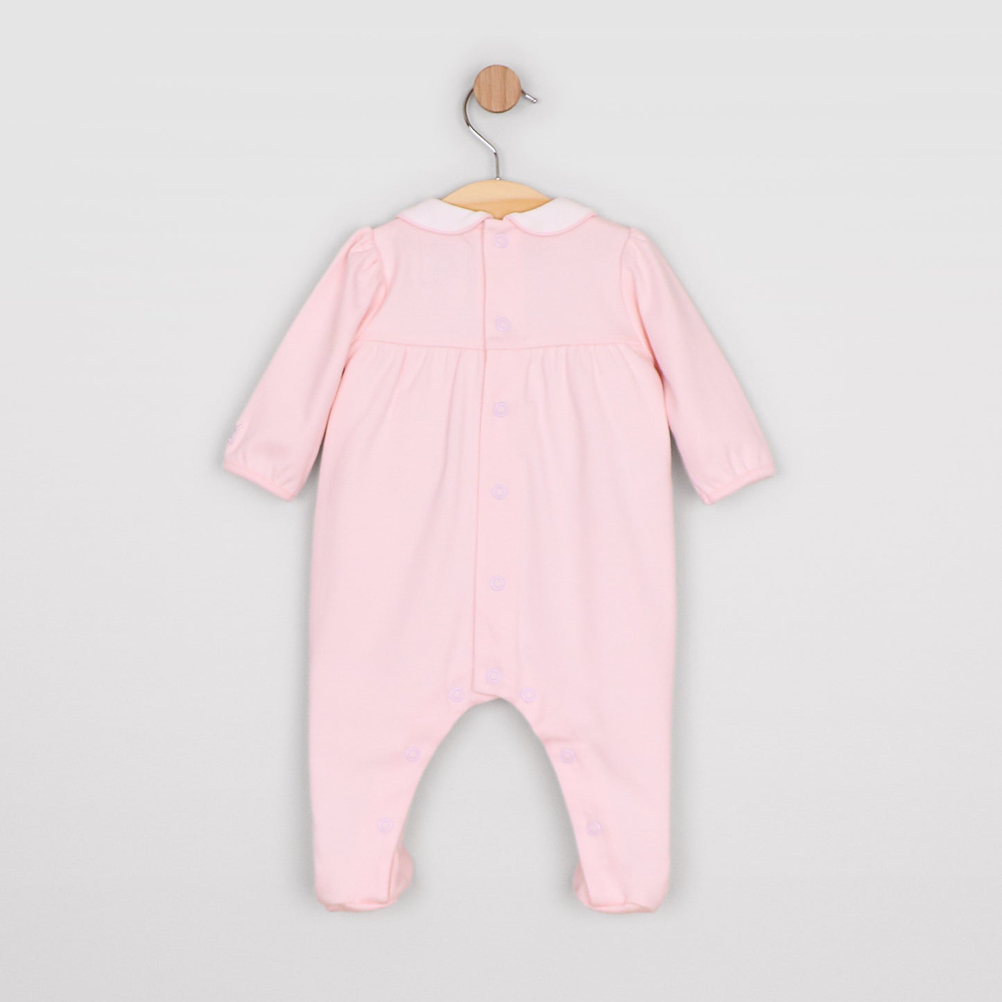 Emile et Rose Matilda Pale Pink Floral Baby Grow & Hat
