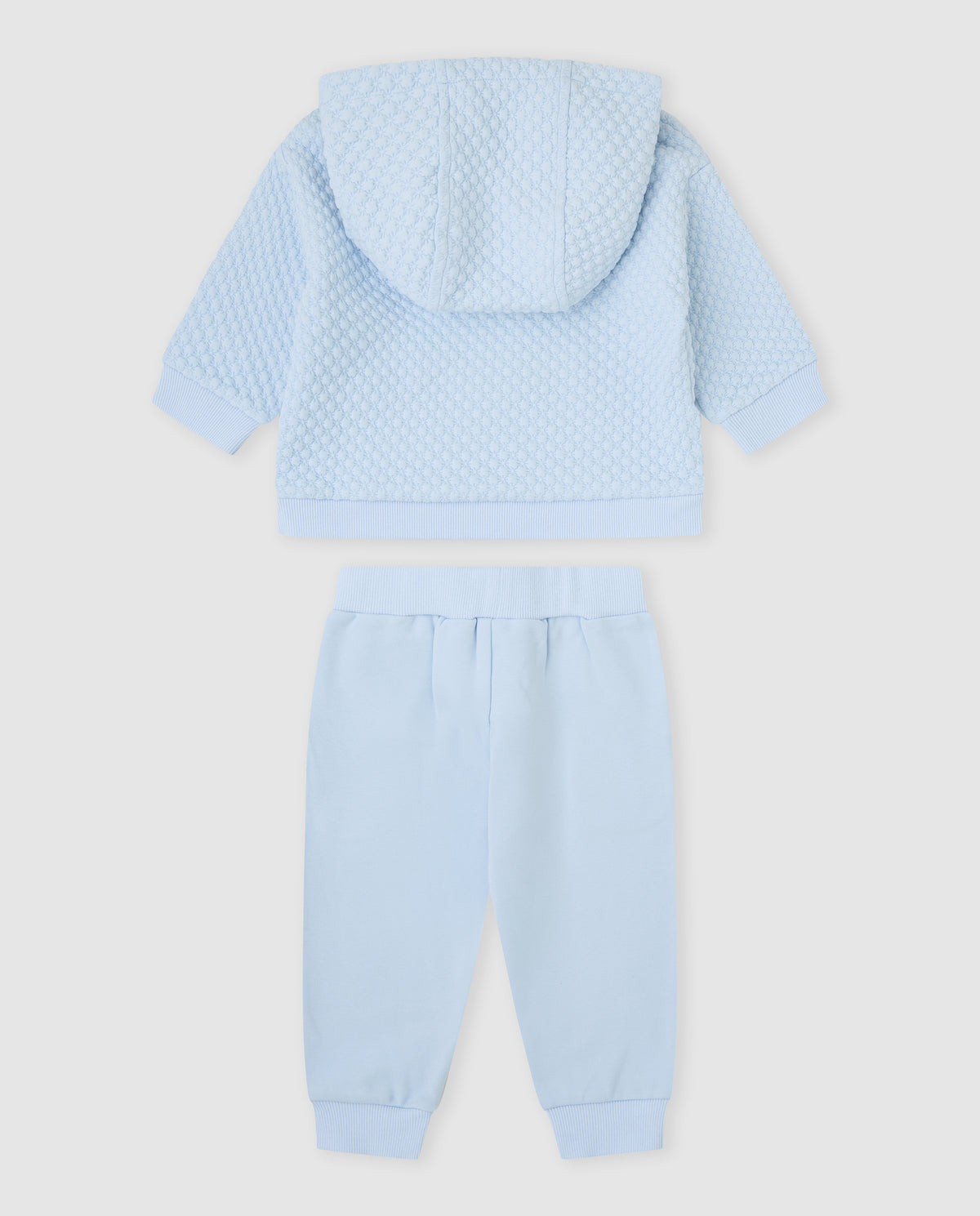 Tutto Piccolo Blue Quilted Hoodie Tracksuit 2705