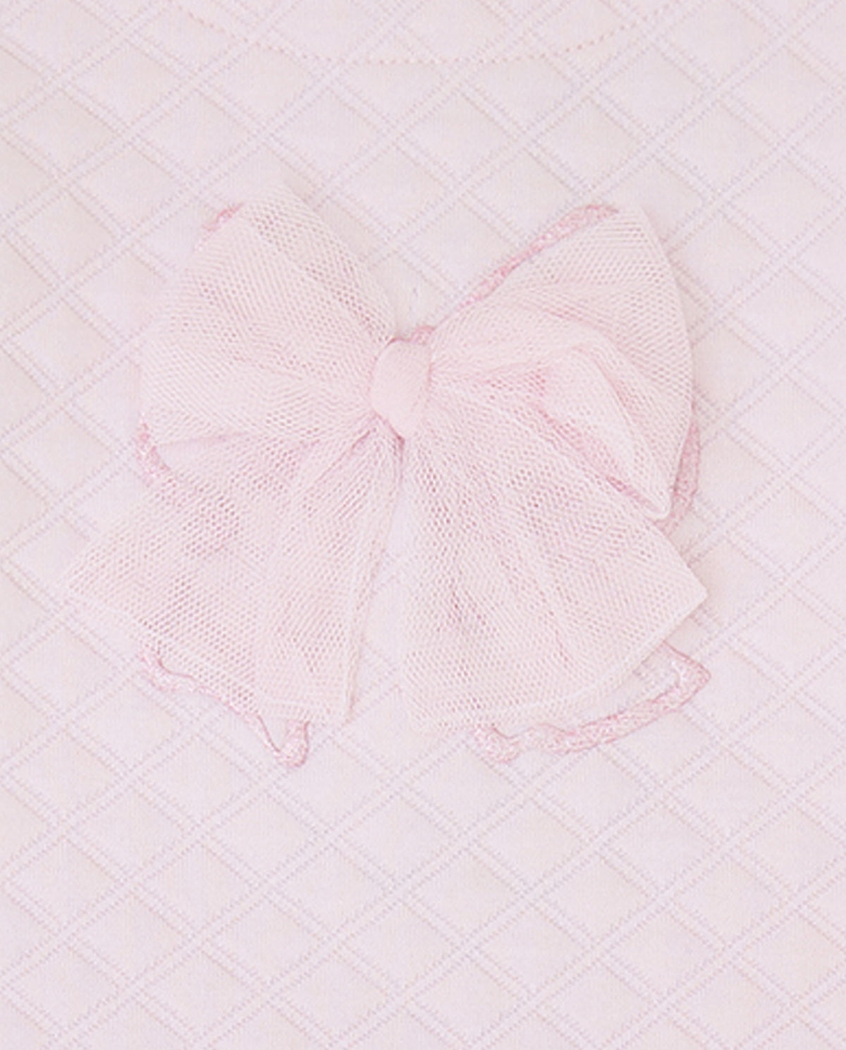 Tutto Piccolo Pink Quilted Bow Legging Set 2737
