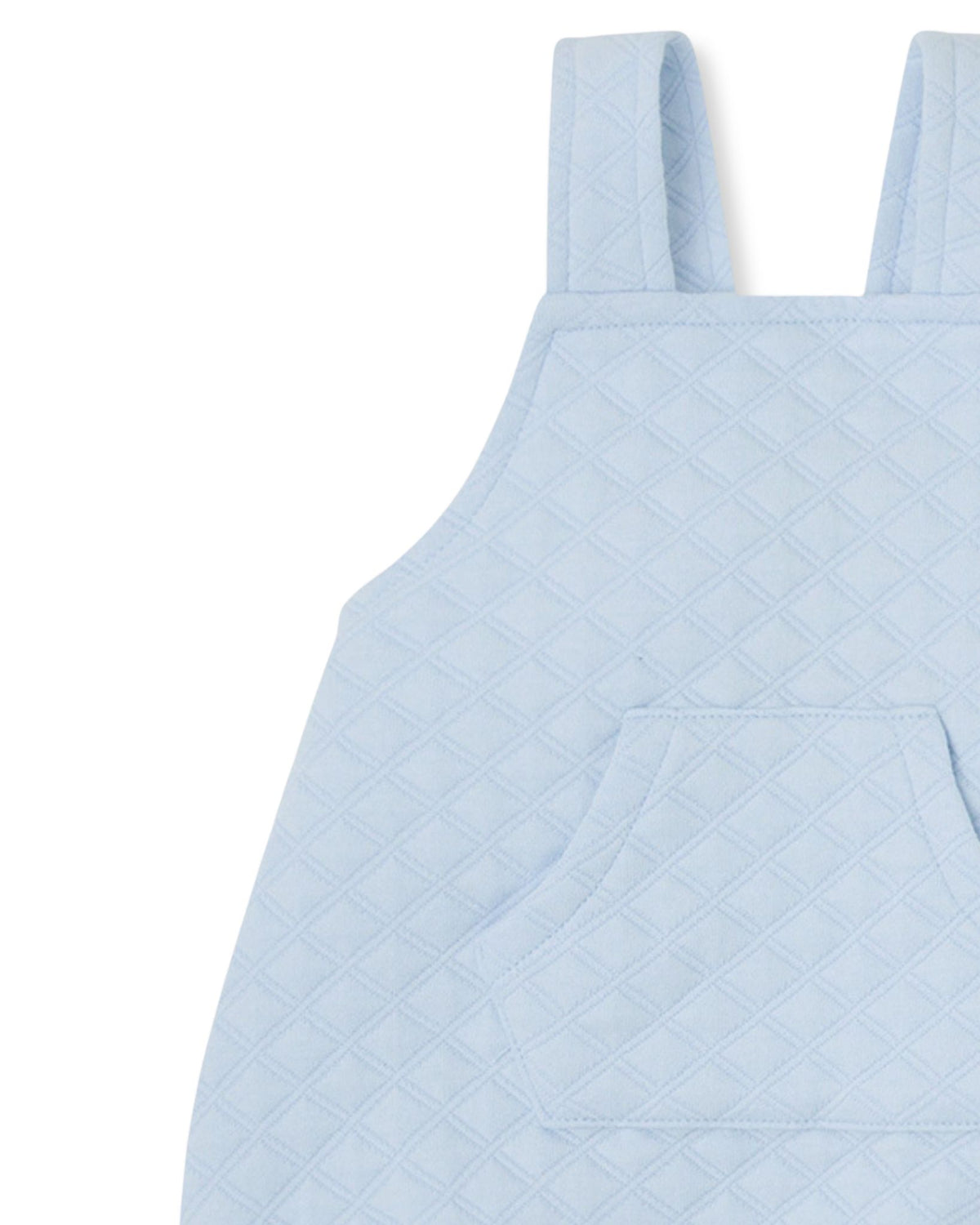 Tutto Piccolo Blue Quilted Romper & Socks Set 2770