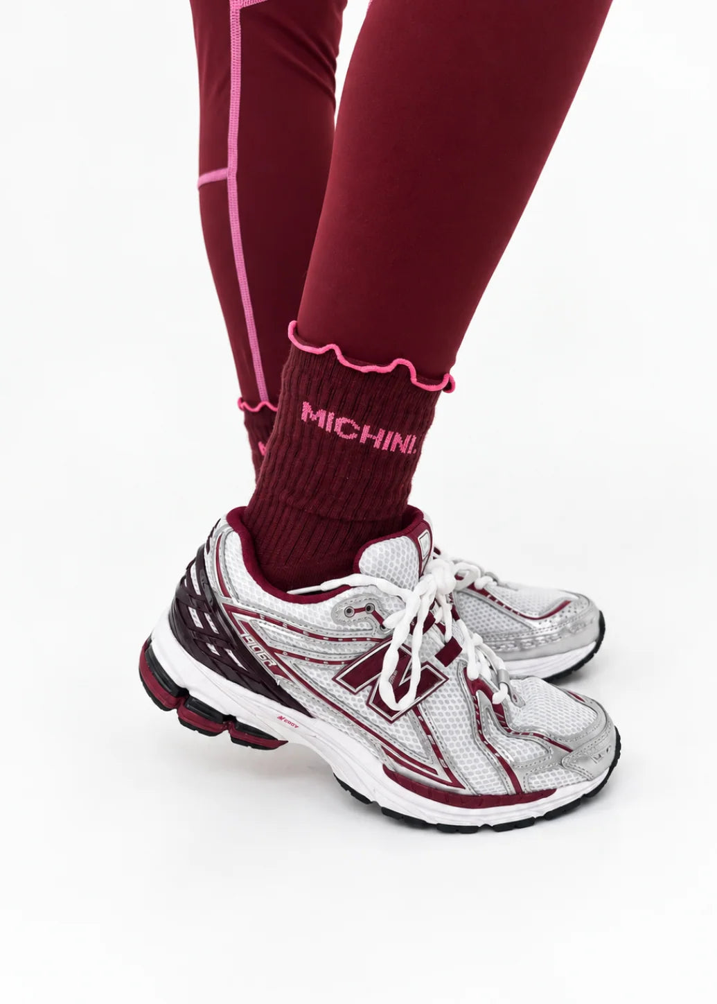 Michini Movement Berry Bon Bon Sport Socks