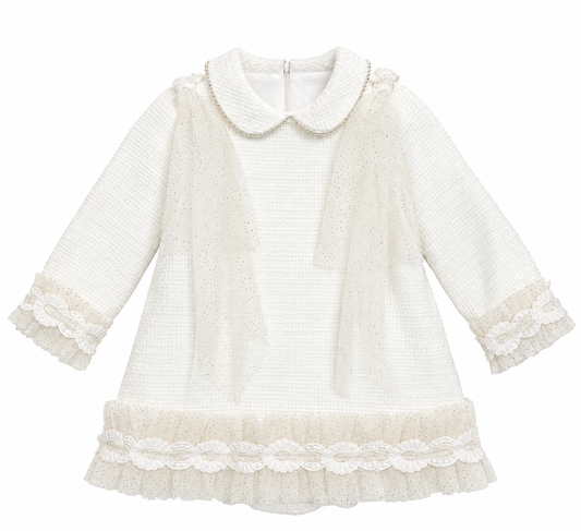 Naxos Cream Tulle Dress