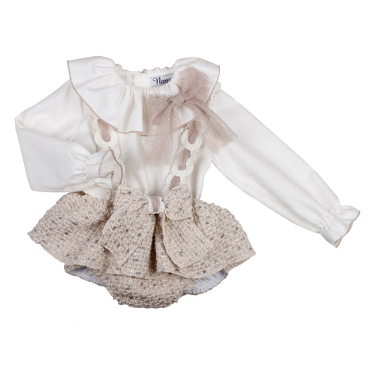 Naxos Gold Tweed Bloomer Set