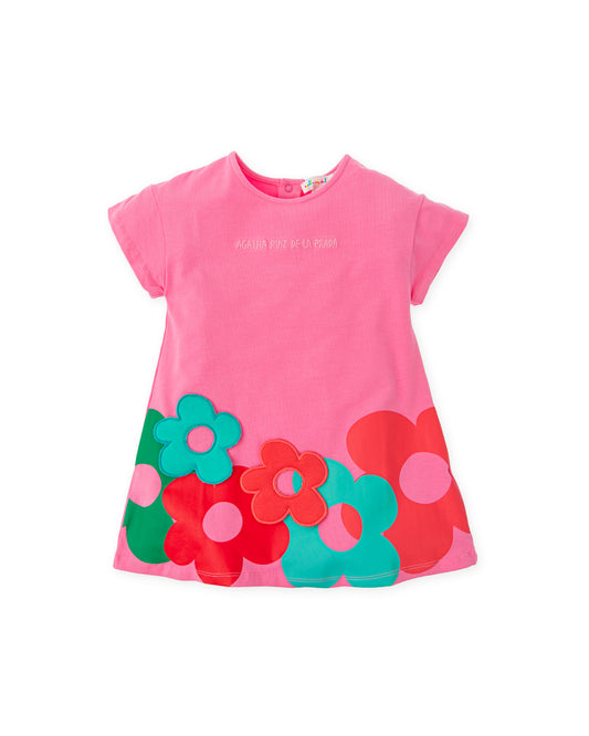 Agatha Ruiz de la Prada Pink Flower Dress 8214