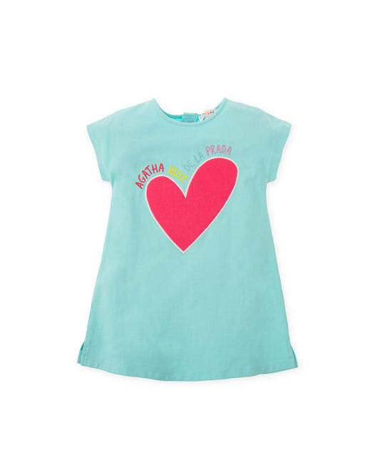 Agatha Ruiz de la Prada Aqua Heart Dress 8285