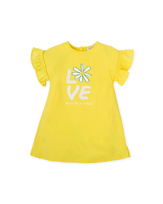 Agatha Ruiz de la Prada Yellow Daisy Dress 8289