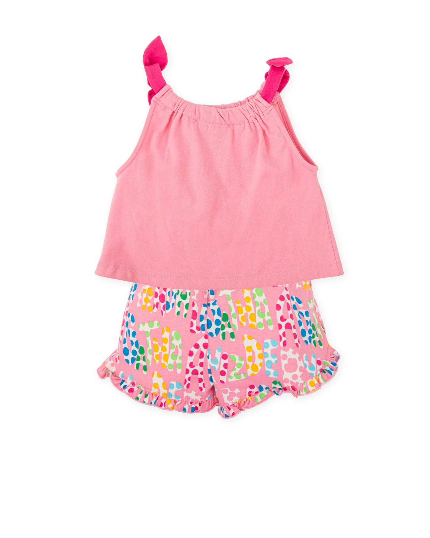 Agatha Ruiz de la Prada Pink Dotty Short Set 8725