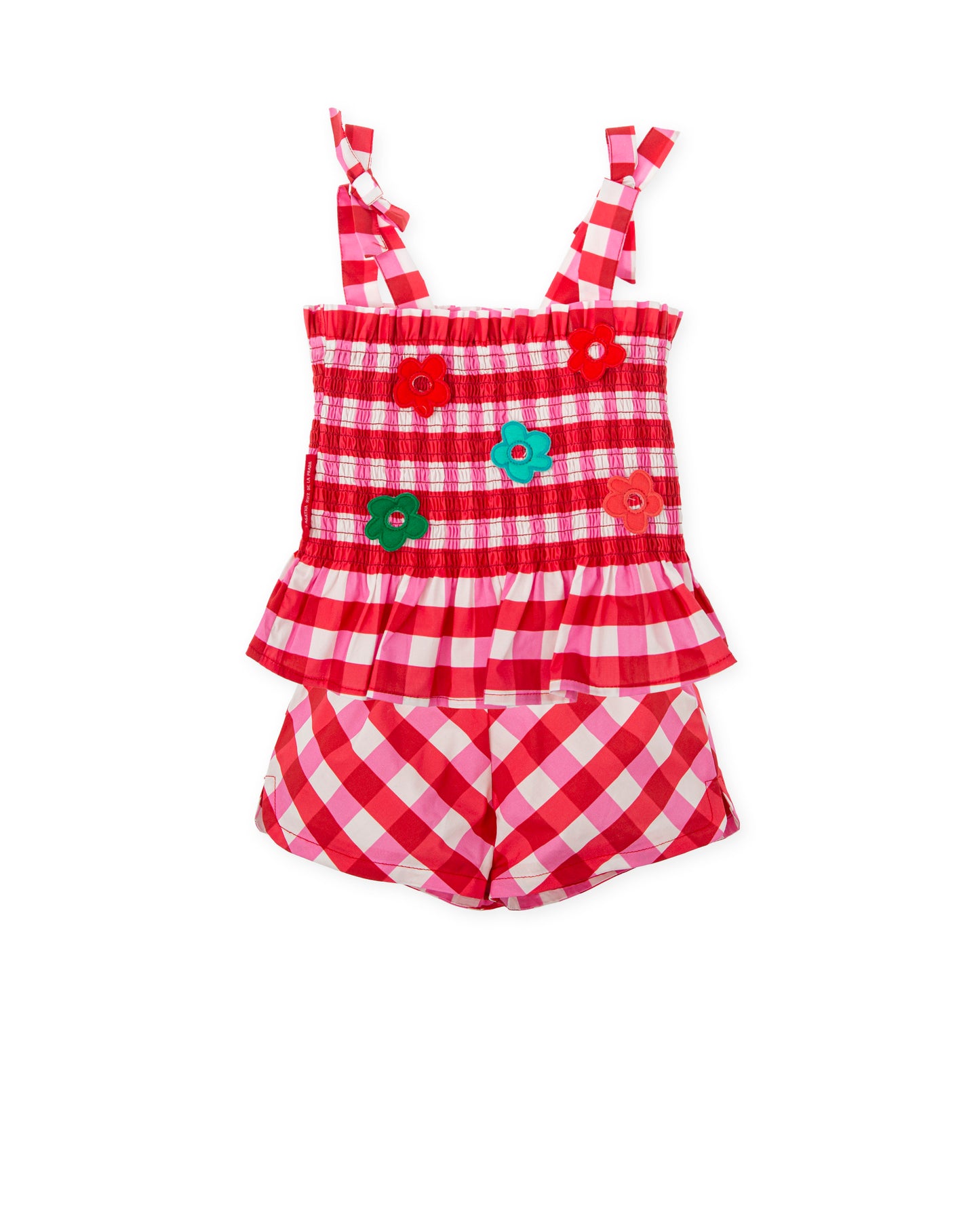 Agatha Ruiz de la Prada Check Short Set 8728