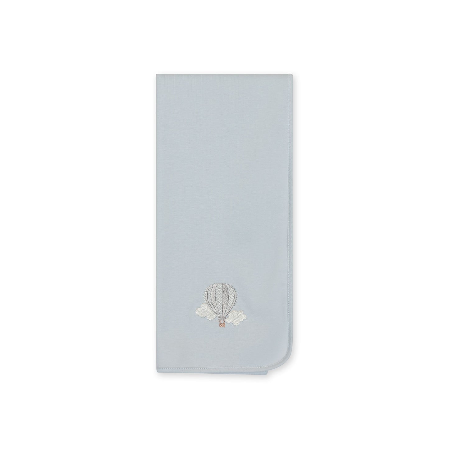 Baby Gi Blue Hot Air Balloon Cotton Burp Cloth