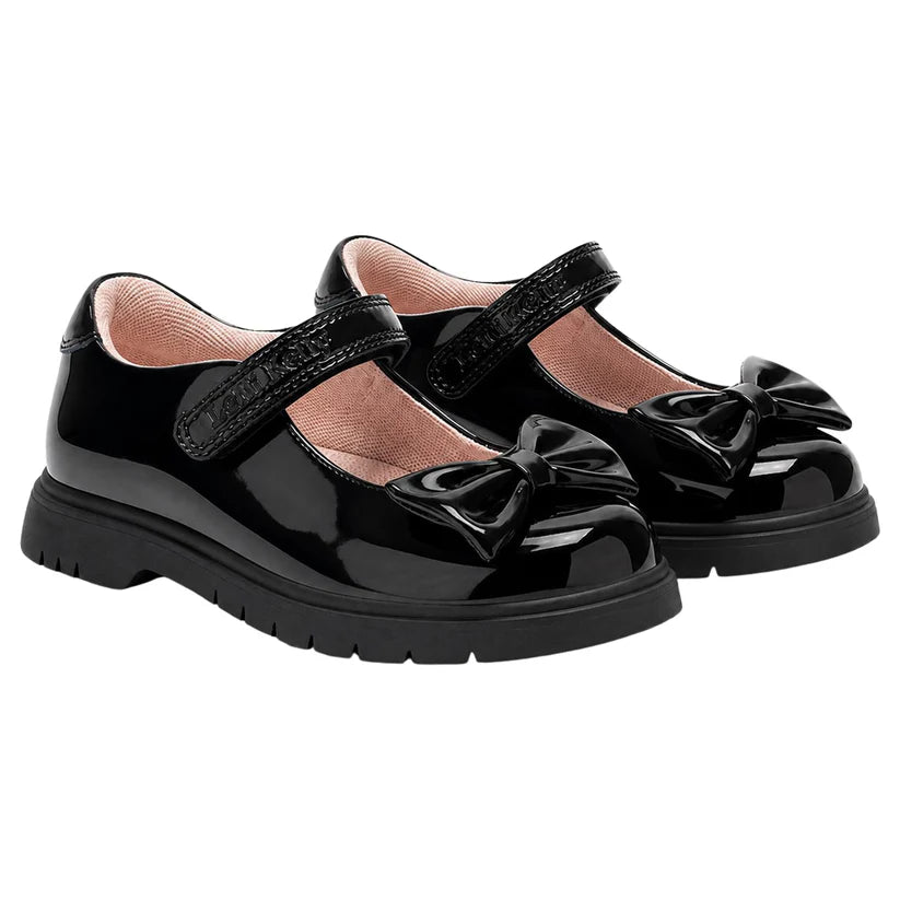 Lelli Kelly Billie Black Patent School Shoes 8907