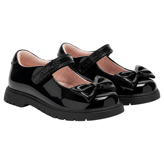 Lelli Kelly Billie Black Patent School Shoes 8907