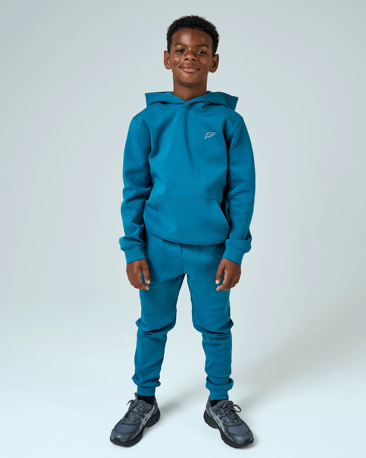 Frequency Tech Azure Blue Hooded Tracksuit