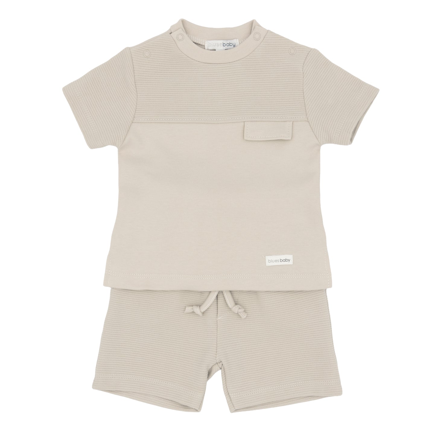 Blues Baby Beige Short Set 3069