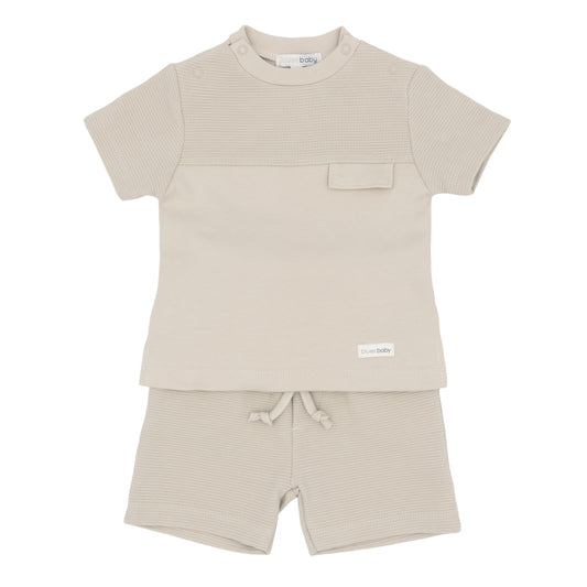 Blues Baby Beige Short Set 3069