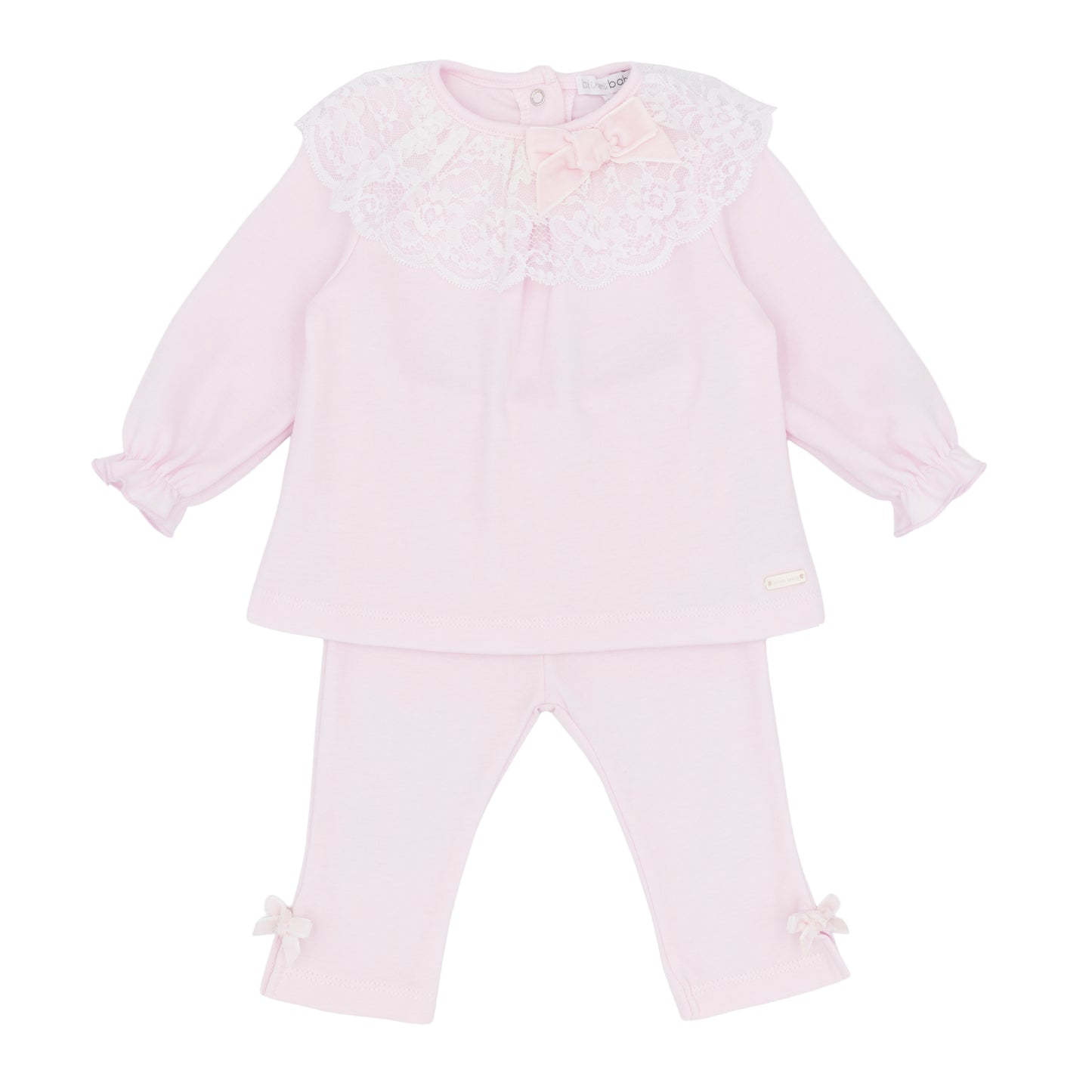 Blues Baby Tivoli Pink Lace Legging Set 3122