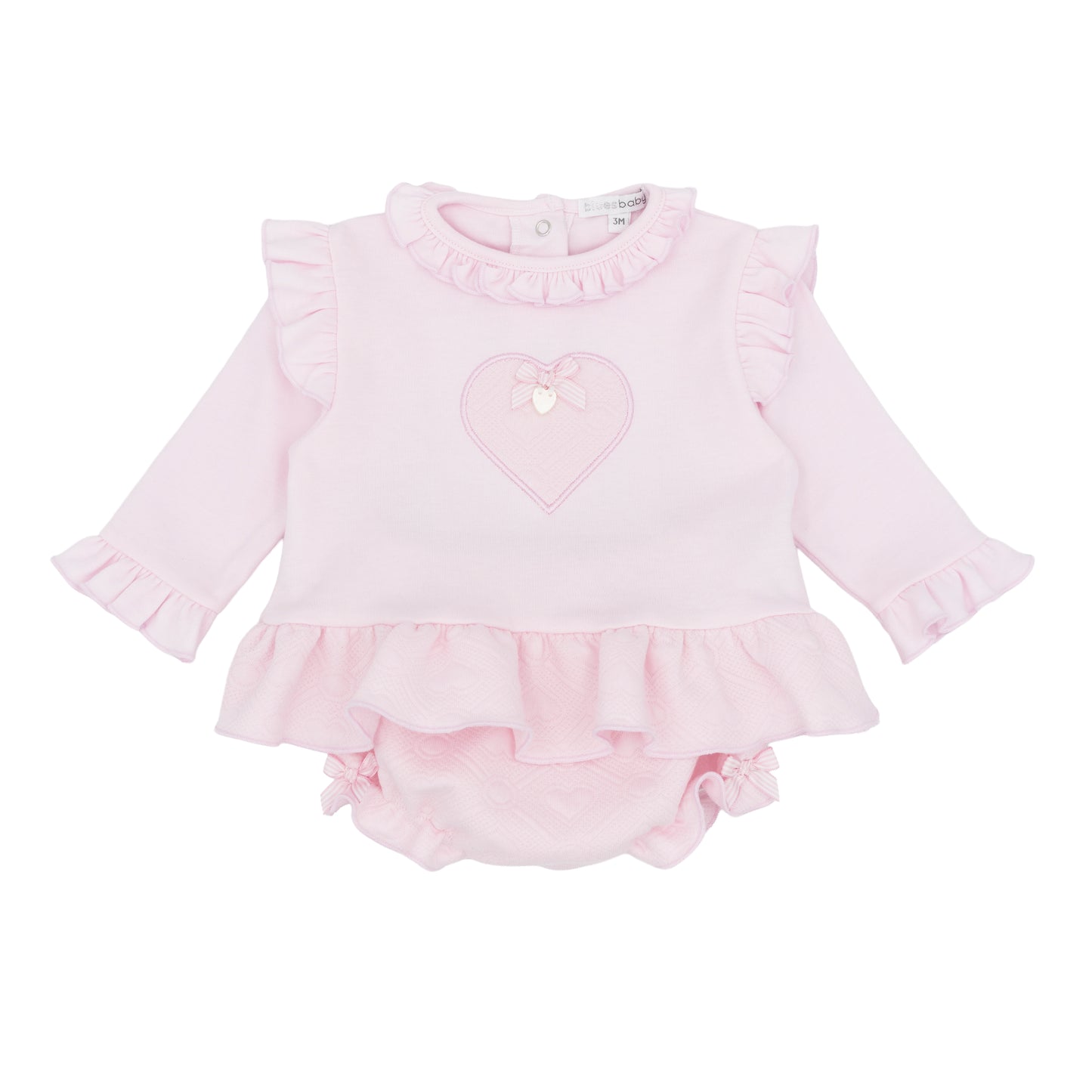 Blues Baby Maribo Pink Heart Knicker Set 3180